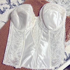 Bustier 40D white